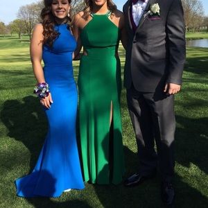 Green Faviana Prom Dress, maxi dress size 4